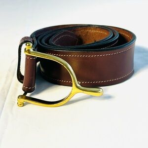 Vintage ORVIS Women’s Belt English Bridle Leather